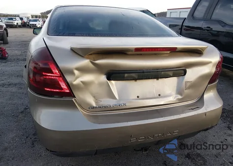 2005 Pontiac Grand Prix z USA, uszkodzony, nr VIN 2G2WP522051174913